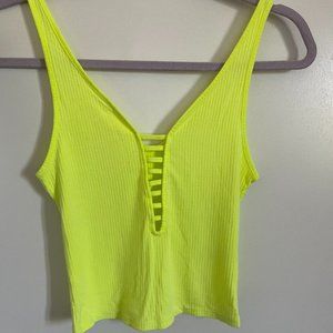 Emma & Sam Neon Yellow Tank Size S